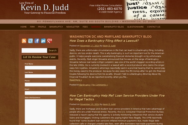 Site using WordPress Content Slide plugin