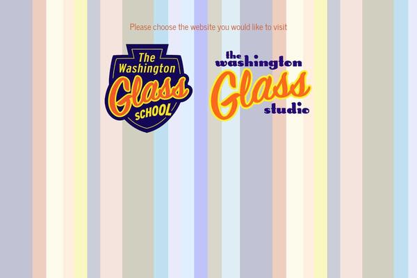 glass theme site design template sample