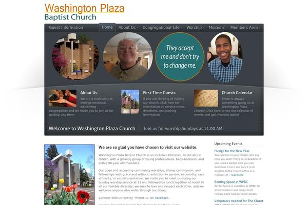Mingle theme site design template sample