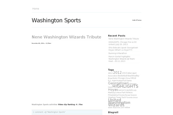 Blass2 theme site design template sample