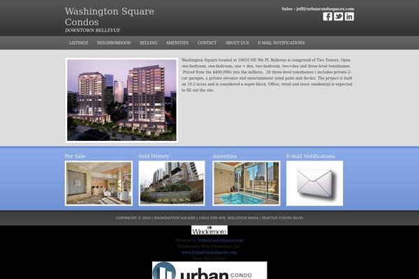 Executive theme site design template sample