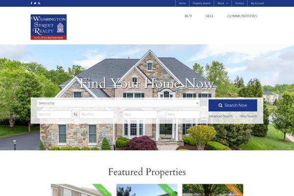 washingtonstreetrealty.com site used Wp-base-theme