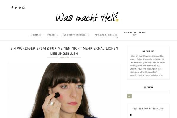 Letsblog theme site design template sample