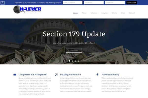 Nestor theme site design template sample