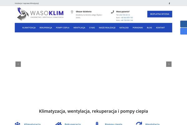 Fo theme site design template sample
