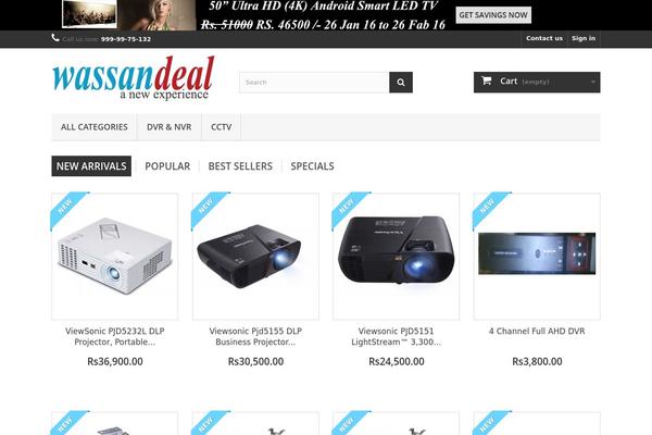 Shophistic Lite theme site design template sample