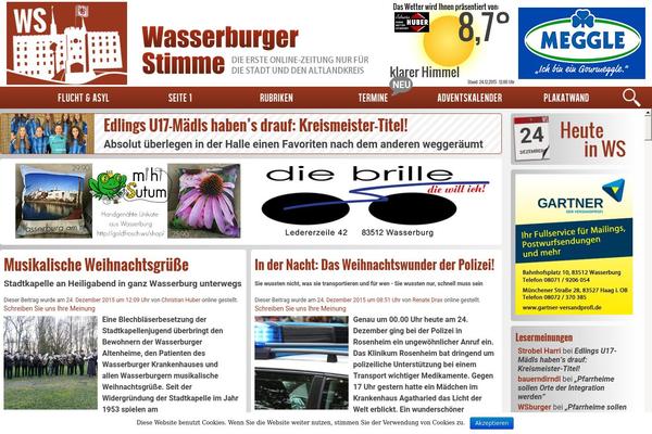 Site using Mailster plugin