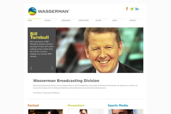 Site using Expert Village Media Portfolio plugin