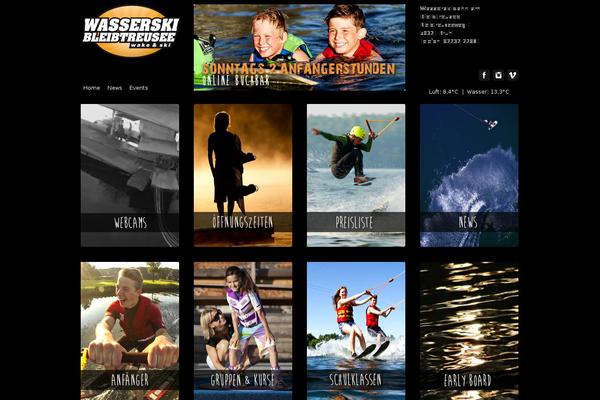 Grid Theme Responsive theme site design template sample