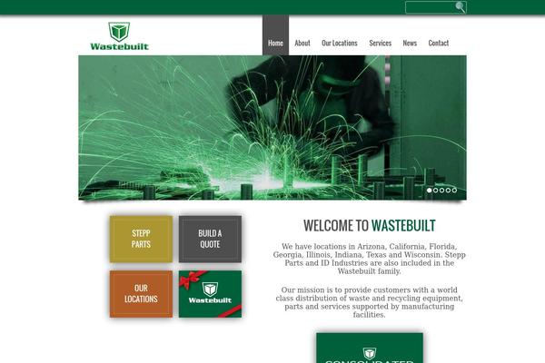 waste-built theme websites examples