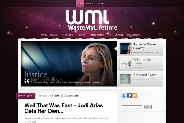 Glow theme site design template sample