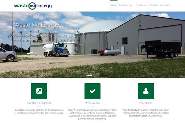 Transcend theme site design template sample