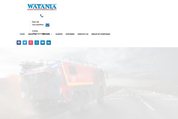 Site using WPFront Scroll Top plugin