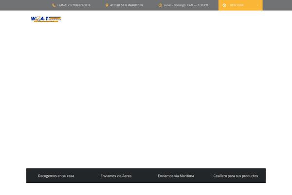 Transcargo theme site design template sample