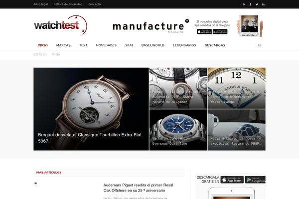 SmartMag theme site design template sample