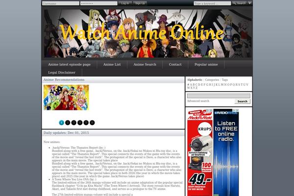 watchanime-online.com site used Glossy-bright
