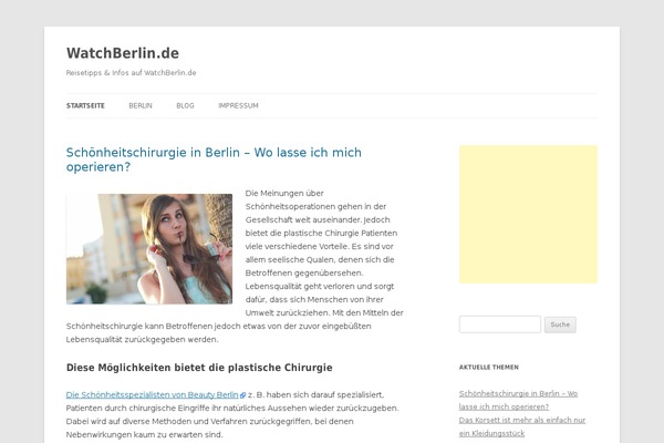 Site using Easy Custom Auto Excerpt plugin