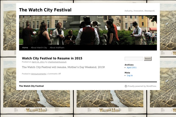 watchcityfestival.com site used Twenty Ten