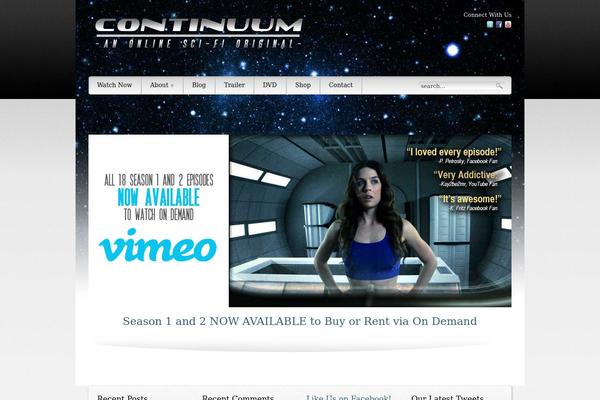 Supermassive theme site design template sample
