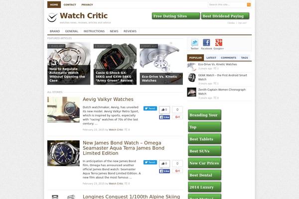 Advisor theme site design template sample