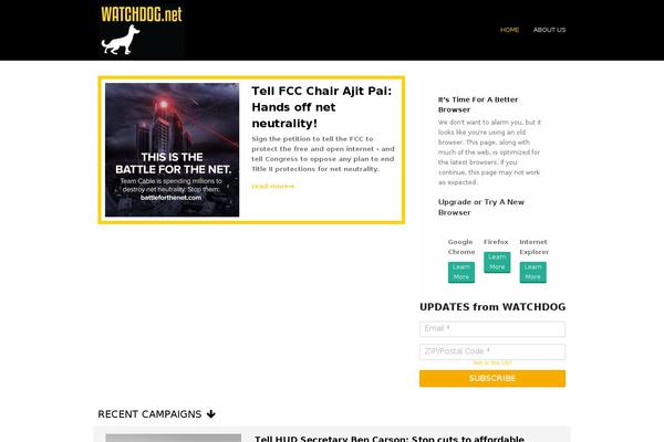 watchdog.net site used Watchdog