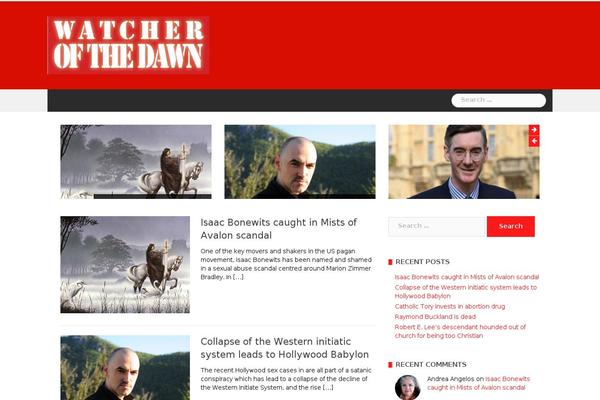 NewsAnchor theme site design template sample