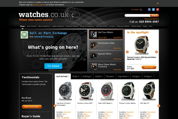 SWC theme websites examples