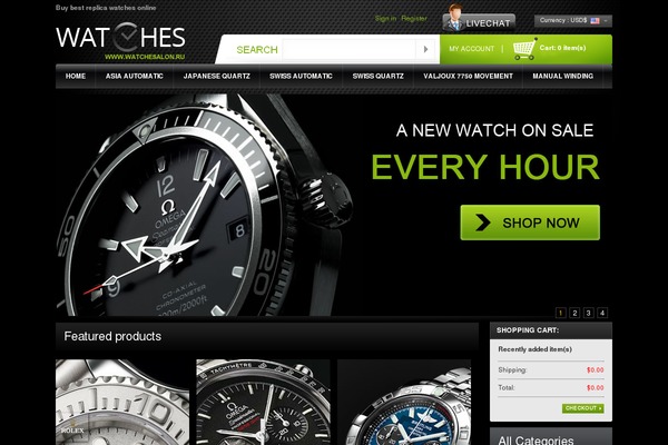 watchesarcar.co.uk site used My-lovely-theme