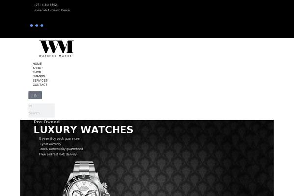 OceanWP theme site design template sample
