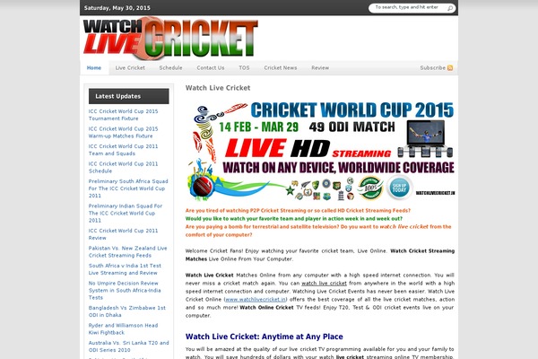 watchlivecricket.in site used Wlc