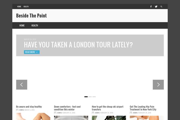 PRESSO theme site design template sample
