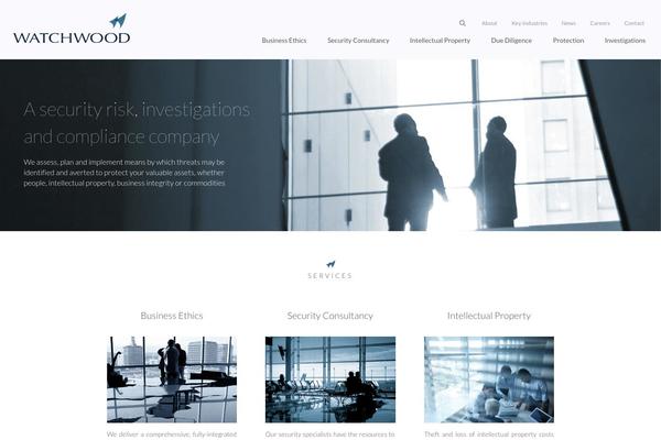 Roots theme site design template sample