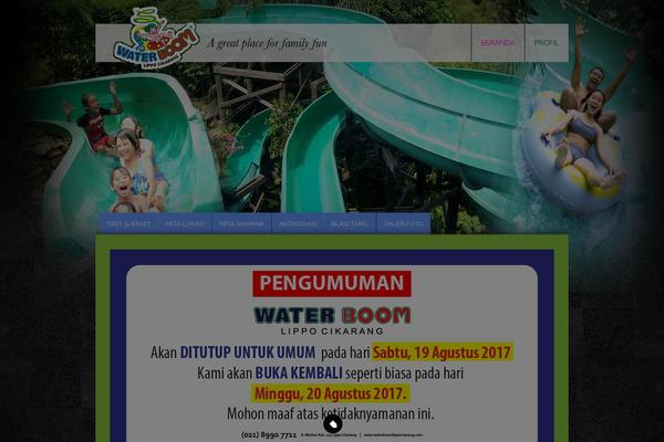 Site using Inline Google Maps plugin