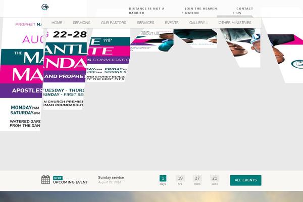 Site using Sermon Manager plugin