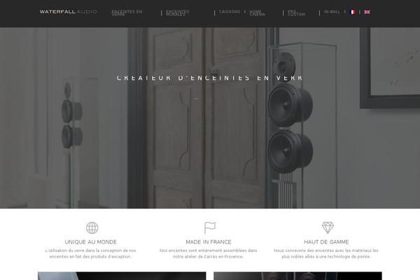 Regency theme site design template sample