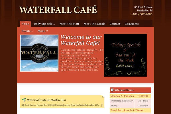 Gourmet theme site design template sample