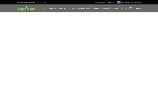 Goodwish theme site design template sample