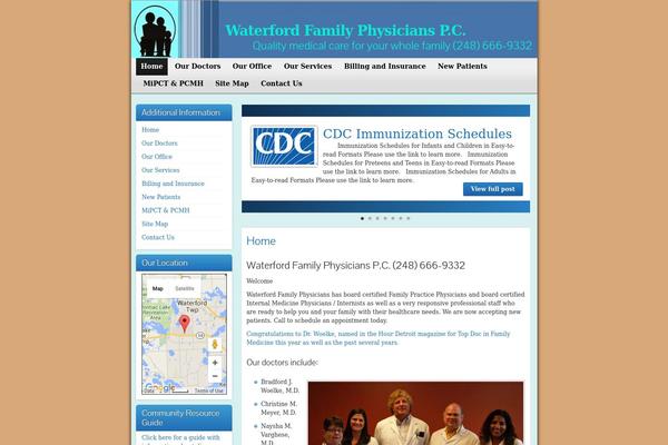 Graphene theme site design template sample