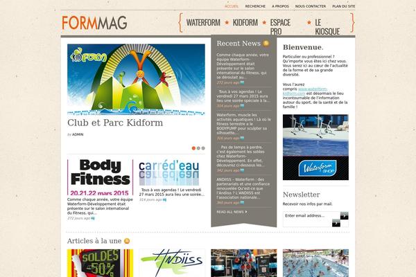waterform-kidform.com site used Theme1318