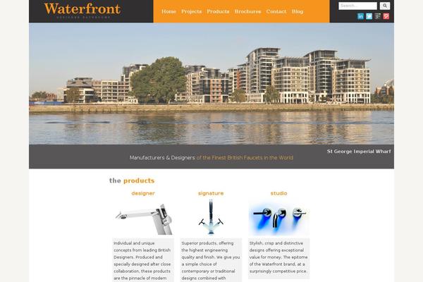 Default theme site design template sample