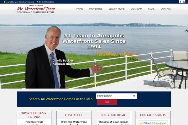waterfronthomes.org site used Smartsolutions