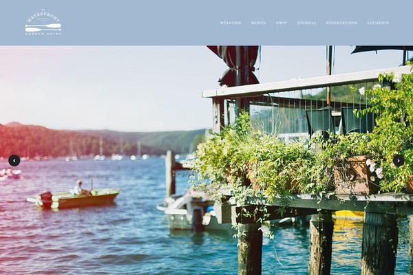 Eatery theme site design template sample