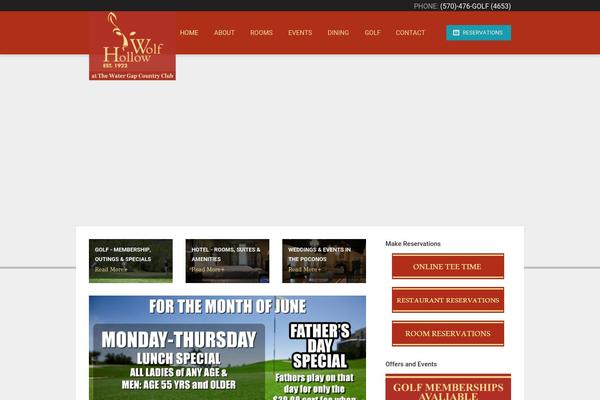 Hotec theme site design template sample