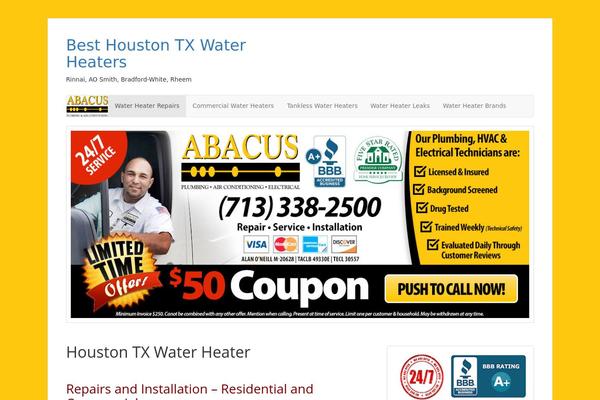 Bootville theme site design template sample