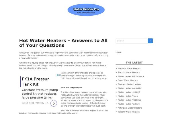 Site using Simple Sidebar Navigation plugin