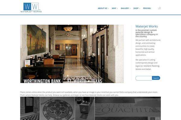Divi theme site design template sample