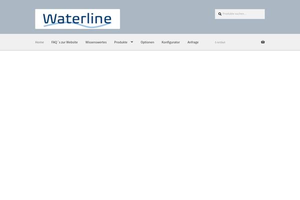 Storefront Child theme site design template sample