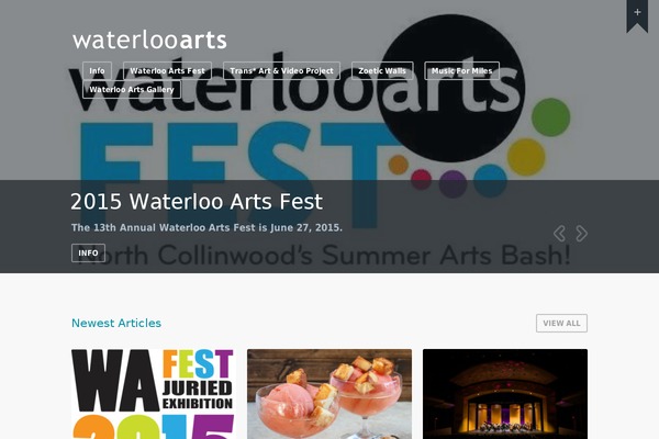 waterlooarts.org site used Wave-v1.0.2