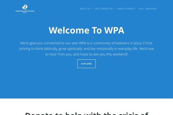 waterlooassembly.org site used TheCorporation