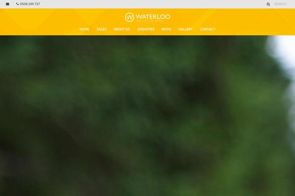 Blank theme site design template sample